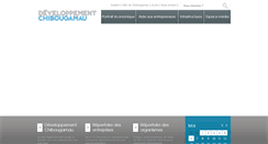 Desktop Screenshot of developpementchibougamau.org